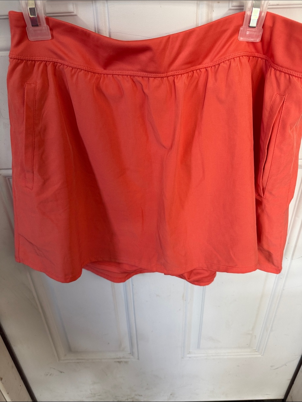 Women's Coral Athletic Skort